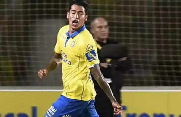 Las Palmas striker to be jailed 9 months for refusing Alcohol test